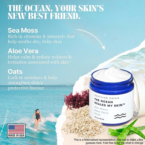 The Ocean Healed My Skin Sea Moss & Aloe Vera